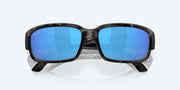 Blue Mirror Polarized Glass Lenses, Tiger Shark Frame