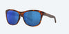 [Blue Mirror Polarized Polycarbonate Lenses, Tortoise Frame]