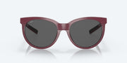 Gray Polarized Glass Lenses, Net Plum Frame