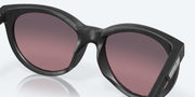 Rose Gradient Polarized Glass Lenses, Gray Frame