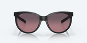 Rose Gradient Polarized Glass Lenses, Gray Frame