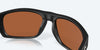 [Green Mirror Polarized Polycarbonate Lenses, Matte Black Frame]