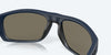 [Blue Mirror Polarized Glass Lenses, Midnight Blue Frame]