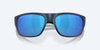 [Blue Mirror Polarized Glass Lenses, Midnight Blue Frame]