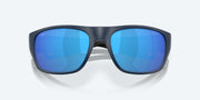 Blue Mirror Polarized Glass Lenses, Midnight Blue Frame