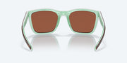 Copper Polarized Polycarbonate Lenses, Shiny Tortoise/White/Seafoam Crystal Frame