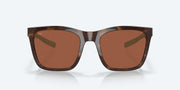 Copper Polarized Polycarbonate Lenses, Shiny Tortoise/White/Seafoam Crystal Frame