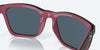 [Gray Polarized Polycarbonate Lenses, Shiny Black/Crystal/Fuchsia Frame]