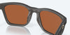 [Green Mirror Polarized Polycarbonate Lenses, Matte Gray Tortoise Frame]