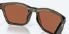 [Copper Silver Mirror Polarized Polycarbonate Lenses, Shiny Taupe Crystal Frame]