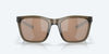 [Copper Silver Mirror Polarized Glass Lenses, Shiny Taupe Crystal Frame]