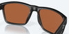 [Green Mirror Polarized Polycarbonate Lenses, Matte Black Frame]