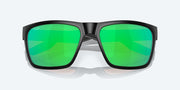 Green Mirror Polarized Polycarbonate Lenses, Matte Black Frame