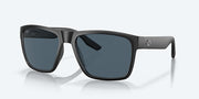 Gray Polarized Polycarbonate Lenses, Matte Black Frame