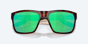 Green Mirror Polarized Glass Lenses, Tortoise Frame