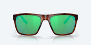 Green Mirror Polarized Glass Lenses, Tortoise Frame