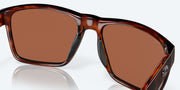 Copper Silver Mirror Polarized Polycarbonate Lenses, Tortoise Frame