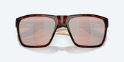 Copper Silver Mirror Polarized Polycarbonate Lenses, Tortoise Frame