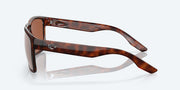 Copper Silver Mirror Polarized Polycarbonate Lenses, Tortoise Frame