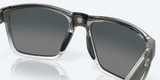 Gray Gradient Polarized Glass Lenses, Fog Gray Frame