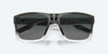 [Gray Gradient Polarized Glass Lenses, Fog Gray Frame]