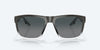 [Gray Gradient Polarized Glass Lenses, Fog Gray Frame]