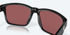 [Gold Mirror Polarized Glass Lenses, Black Frame]