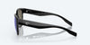 [Blue Mirror Polarized Glass Lenses, Black Frame]