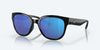 [Blue Mirror Polarized Glass Lenses, Black Frame]