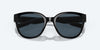 [Gray Polarized Polycarbonate Lenses, Black Frame]