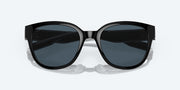 Gray Polarized Polycarbonate Lenses, Black Frame