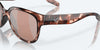 [Copper Silver Mirror Polarized Polycarbonate Lenses, Coral Tortoise Frame]