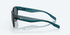 [Gray Silver Mirror Polarized Polycarbonate Lenses, Teal Frame]