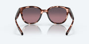 Rose Gradient Polarized Glass Lenses, Coral Tortoise Frame