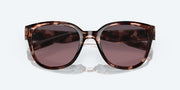 Rose Gradient Polarized Glass Lenses, Coral Tortoise Frame