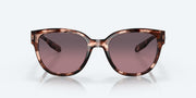 Rose Gradient Polarized Glass Lenses, Coral Tortoise Frame