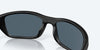 [Gray Polarized Polycarbonate Lenses, Blackout Frame]