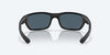 [Gray Polarized Polycarbonate Lenses, Blackout Frame]