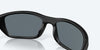 [Blue Mirror Polarized Polycarbonate Lenses, Blackout Frame]