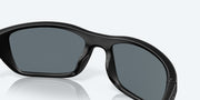 Blue Mirror Polarized Polycarbonate Lenses, Blackout Frame