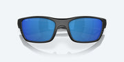 Blue Mirror Polarized Polycarbonate Lenses, Blackout Frame