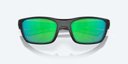 Green Mirror Polarized Polycarbonate Lenses, Blackout Frame