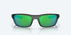 [Green Mirror Polarized Polycarbonate Lenses, Blackout Frame]