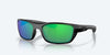 [Green Mirror Polarized Polycarbonate Lenses, Blackout Frame]