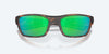 [Green Mirror Polarized Polycarbonate Lenses, Retro Tortoise Frame]