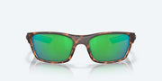 Green Mirror Polarized Polycarbonate Lenses, Retro Tortoise Frame