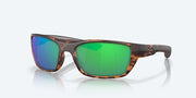 Green Mirror Polarized Polycarbonate Lenses, Retro Tortoise Frame