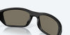 [Blue Mirror Polarized Glass Lenses, Blackout Frame]