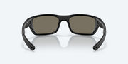 Blue Mirror Polarized Glass Lenses, Blackout Frame