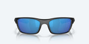 Blue Mirror Polarized Glass Lenses, Blackout Frame